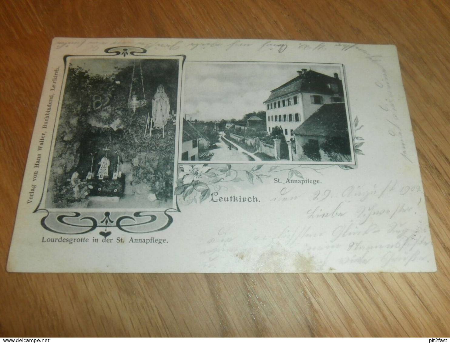 AK Leutkirch , 1902 , Ansichtskarte !!! - Leutkirch I. Allg.