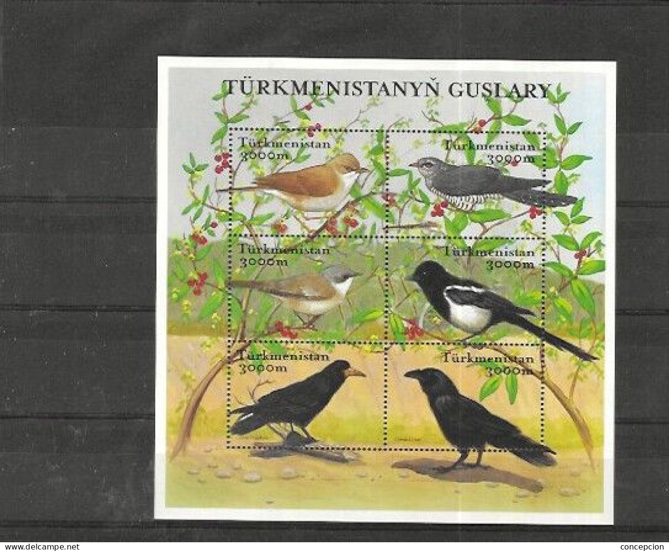 TUMEKISTAN Nº 169 AL 174 - Songbirds & Tree Dwellers