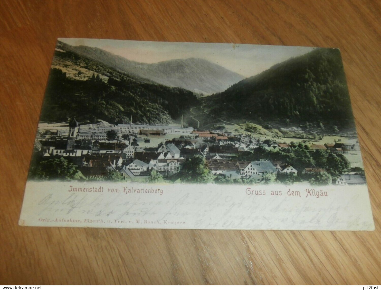 AK Immenstadt Am Kalvarienberg , 1900 , Ansichtskarte !!! - Immenstadt