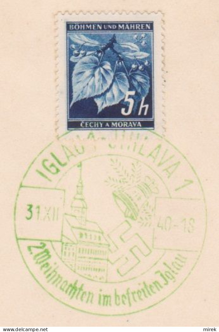 032/ Commemorative Stamp PR 41, Date 31.12.40 - Lettres & Documents