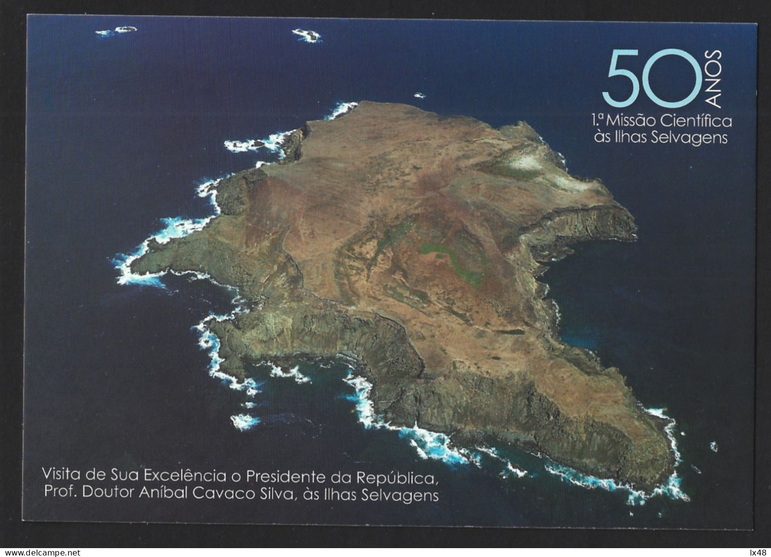 Wild Islands. Entire Postcard 50th Years Of 1st Scientific Mission To Selvagens Islands, Close Madeira Island.Atlantic O - Aardrijkskunde