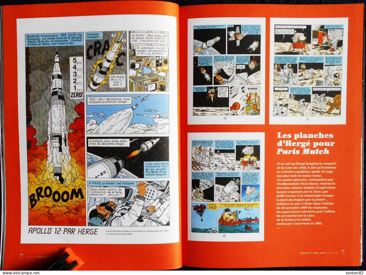 GÉO Hors Série - TINTIN c'est l'aventure - Objectif Lune - Du rêve d'Hergé à la révolution Space X - Géo - 2019 .