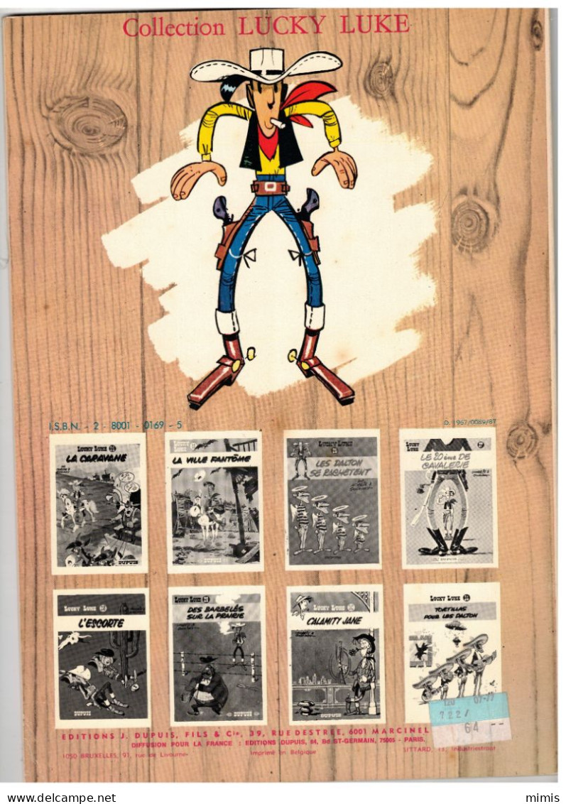 LUCKY LUKE     Calamity Jane    N° 30    Réédition 1970 - Lucky Luke