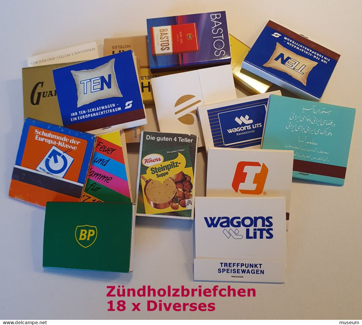 Konvolut 275 Zündholzbriefchen, USA & Europa - Matchboxes