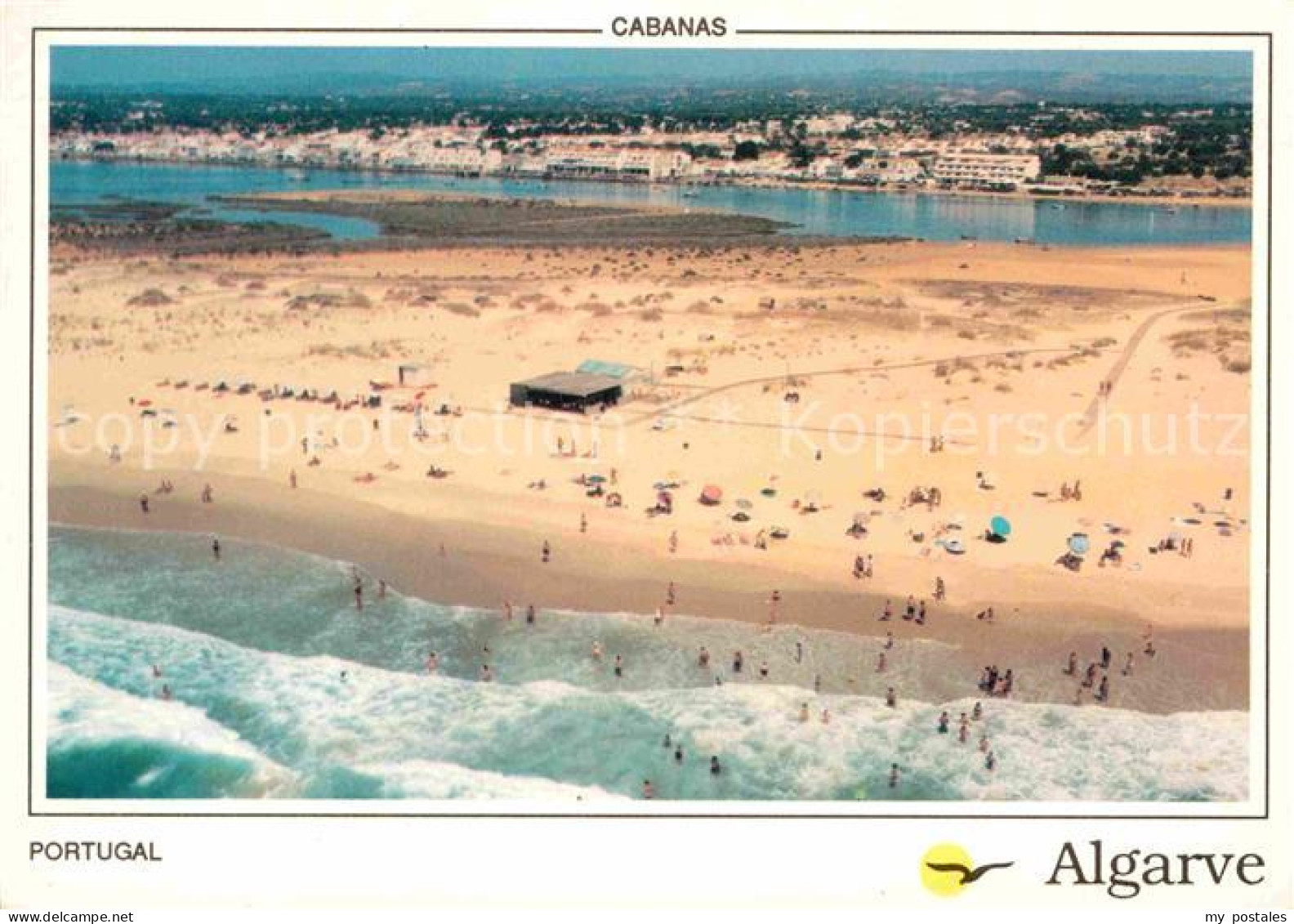 72630763 Algarve Cabanas Fliegeraufnahme Strand  - Autres & Non Classés