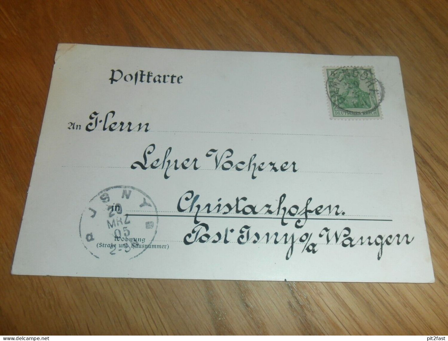 AK Jordanbad B. Biberach A.d. Riss , 1905 , Ansichtskarte !!! - Biberach