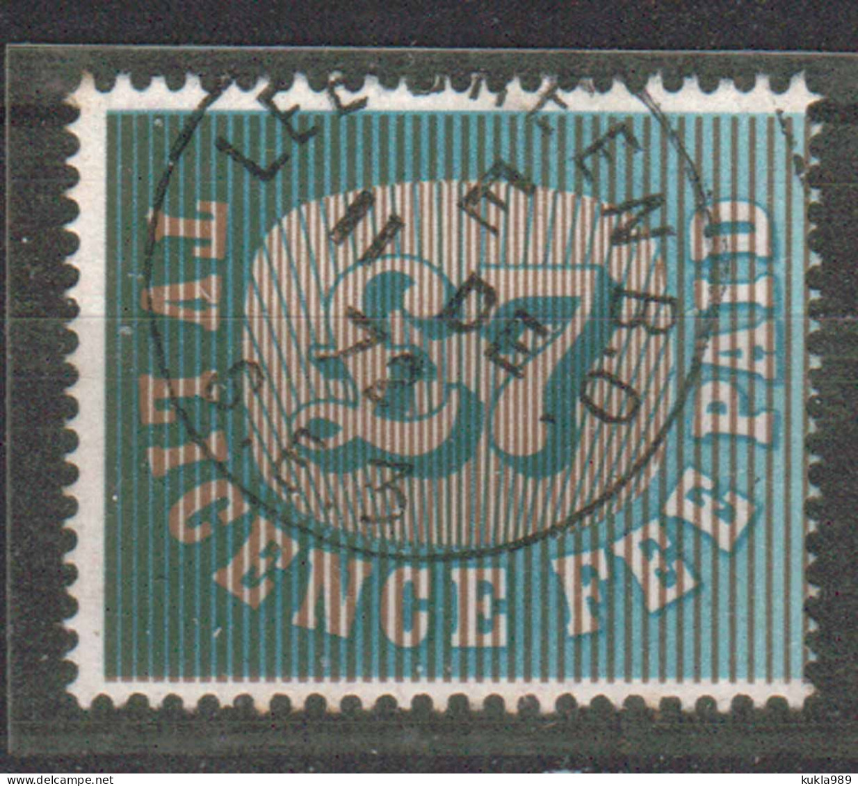 GB STAMP REVENUE TAX TV LICENCE FEE PAID, 1970s, USED - Revenue Stamps