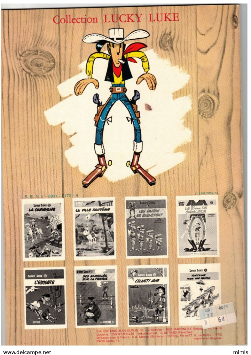 LUCKY LUKE     Tortillas Pour Les Dalton   N° 31    Réédition 1977 - Lucky Luke