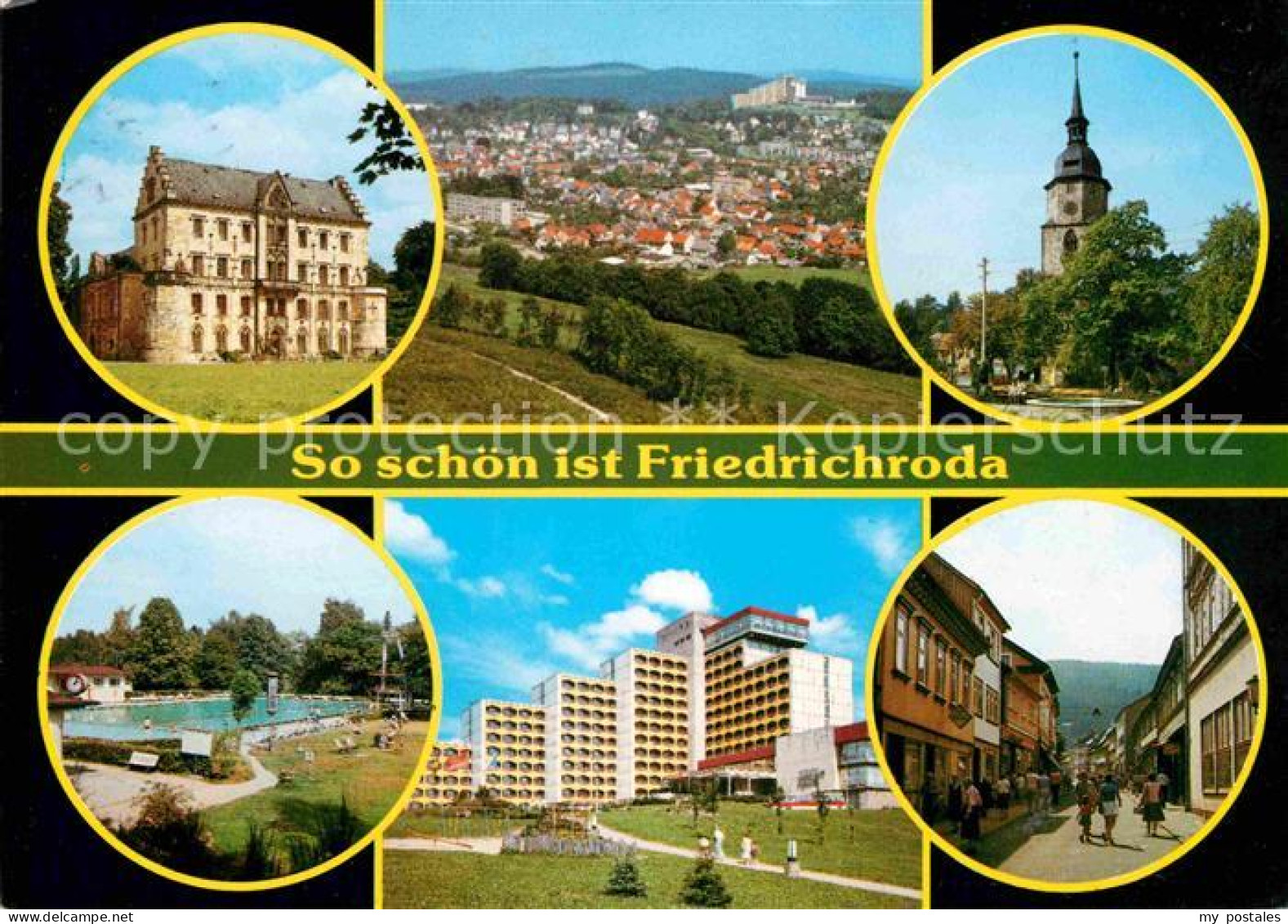 72630721 Friedrichsroda Ortspartien Schloss Freibad Friedrichsroda - Gotha