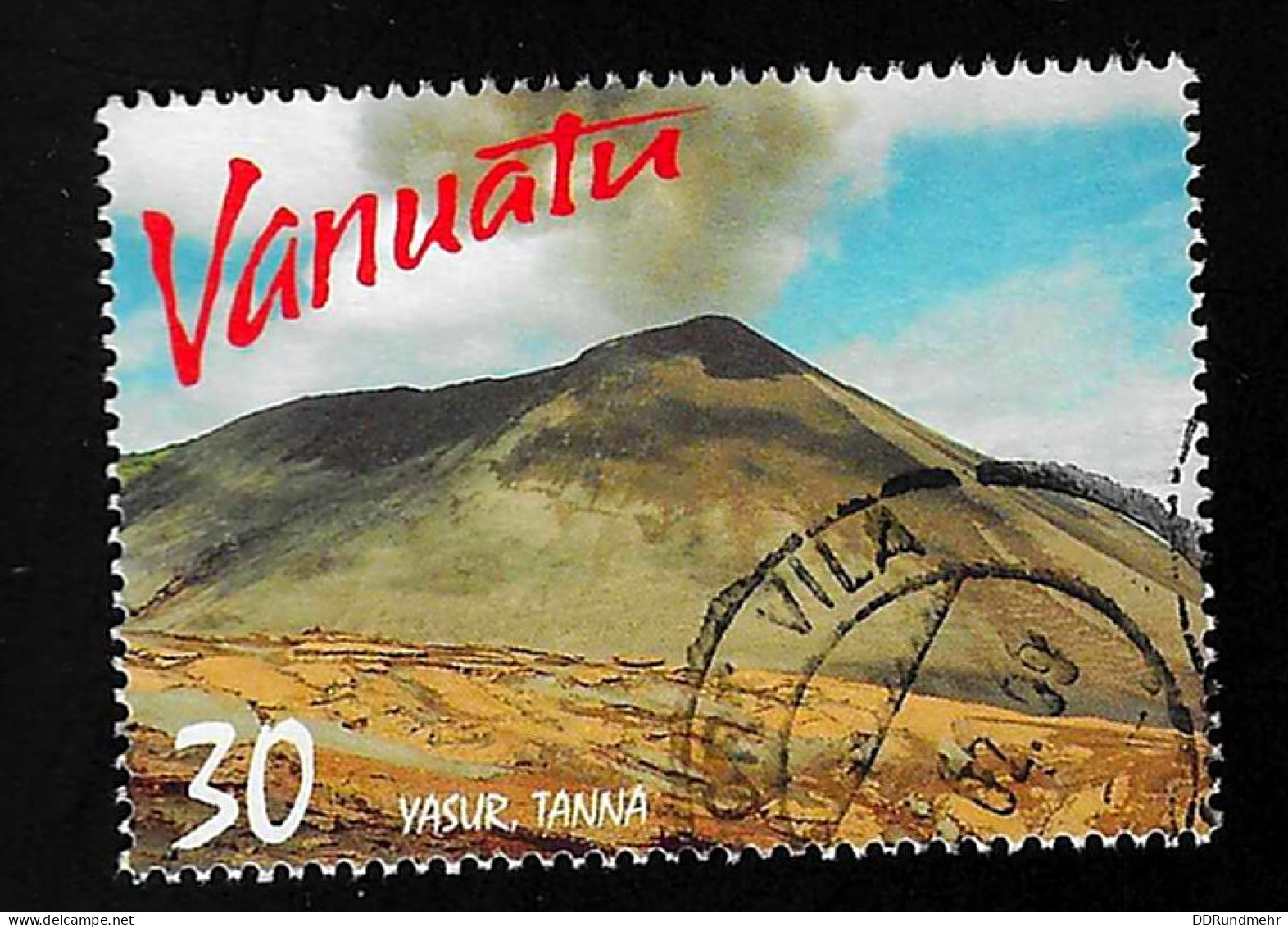 1998 Vulkane  Michel VU 1071 Stamp Number VU 728 Yvert Et Tellier VU 1059 Stanley Gibbons VU 784 Used - Vanuatu (1980-...)