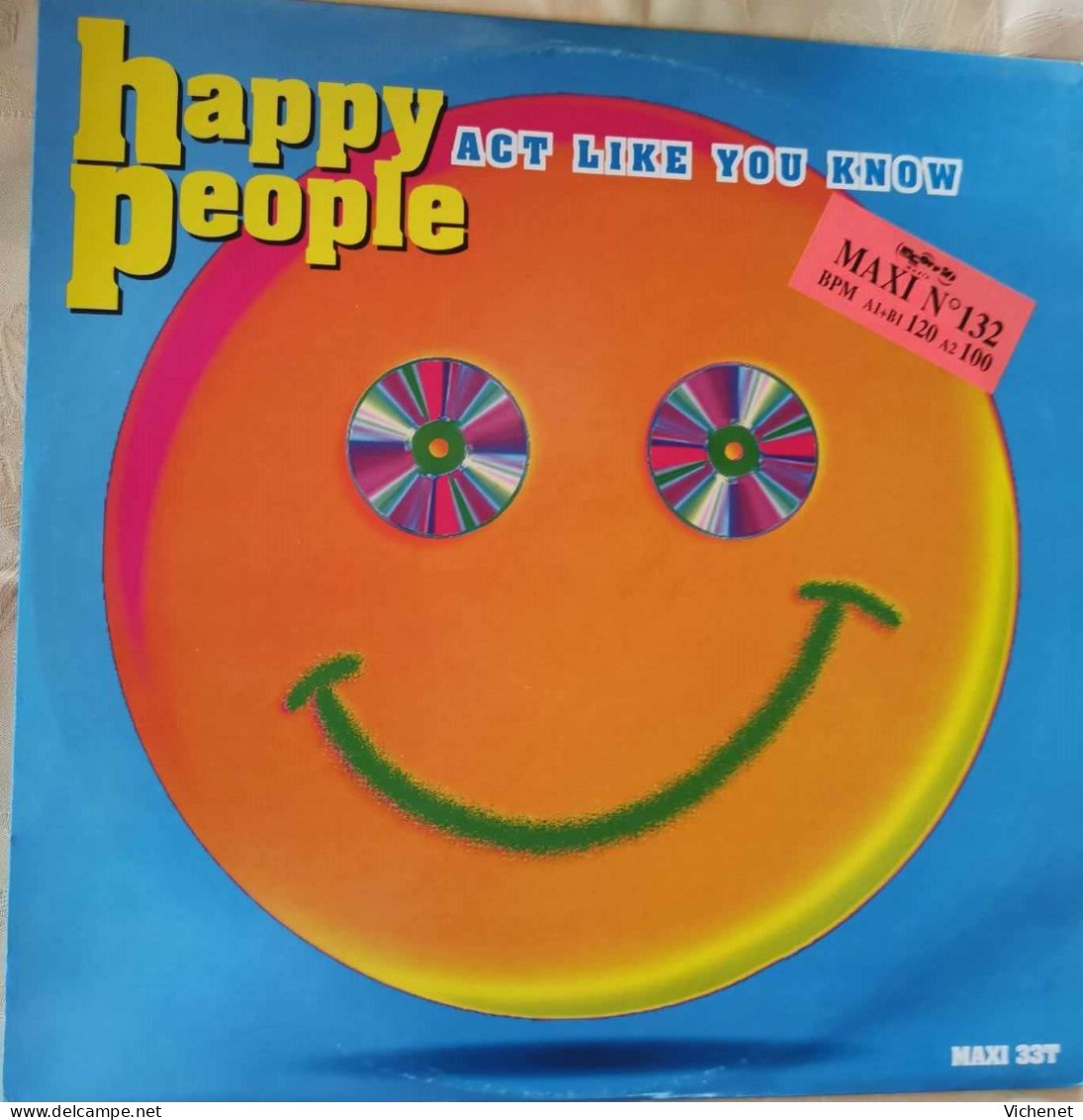Happy People – Act Like You Know - Maxi - 45 G - Maxi-Single