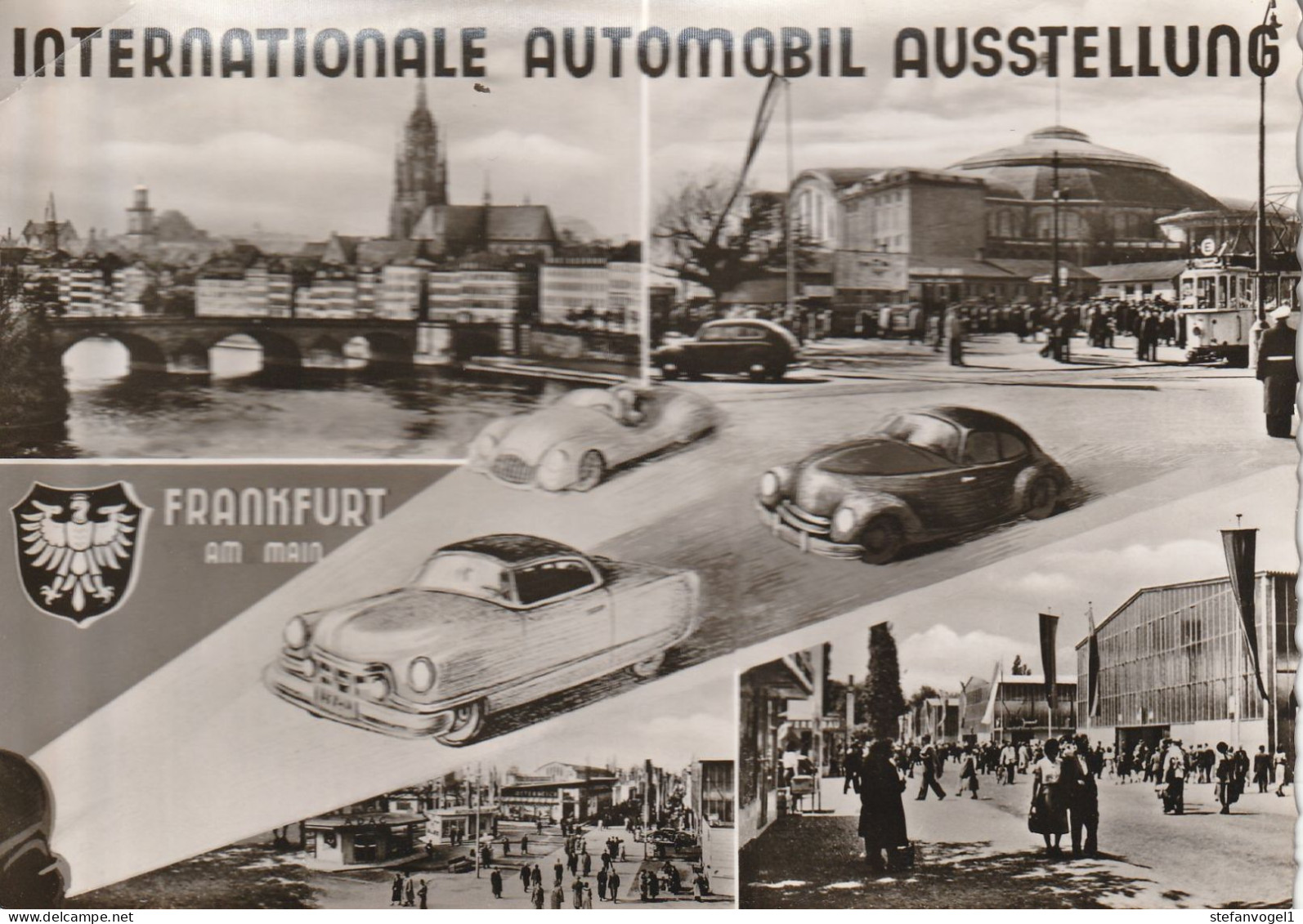 Frankfurt  IAA  Gesch. 50er Jahre - PKW