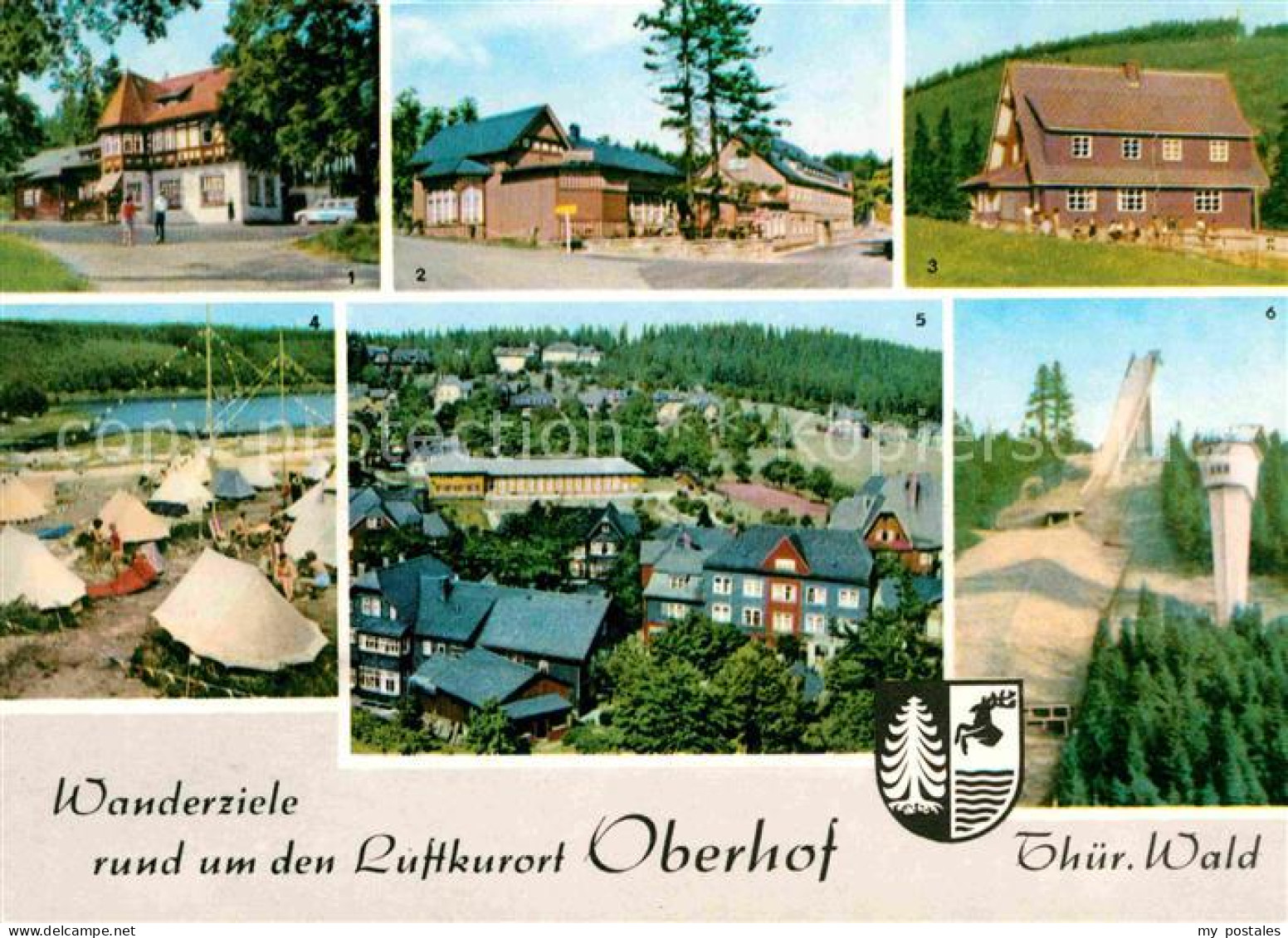 72630612 Oberhof Thueringen Schweizerhuette Schanze Am Rennsteig Luetscheltalspe - Oberhof