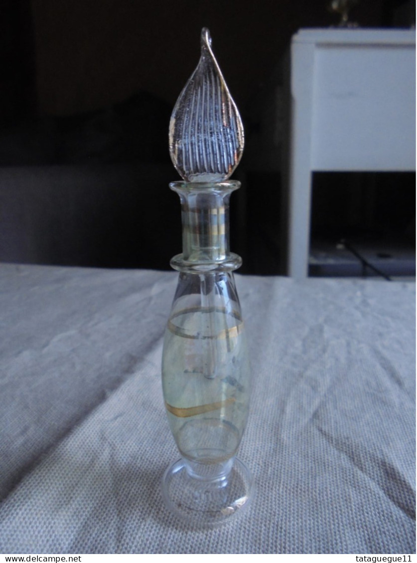 Ancien - Fiole à Parfum En Verre Soufflé - Glas & Kristall