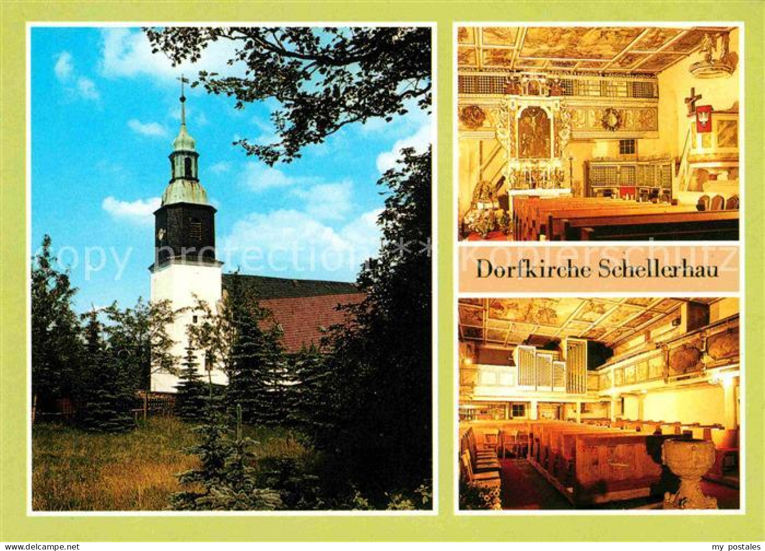72630513 Schellerhau Dorfkirche Altenberg - Altenberg
