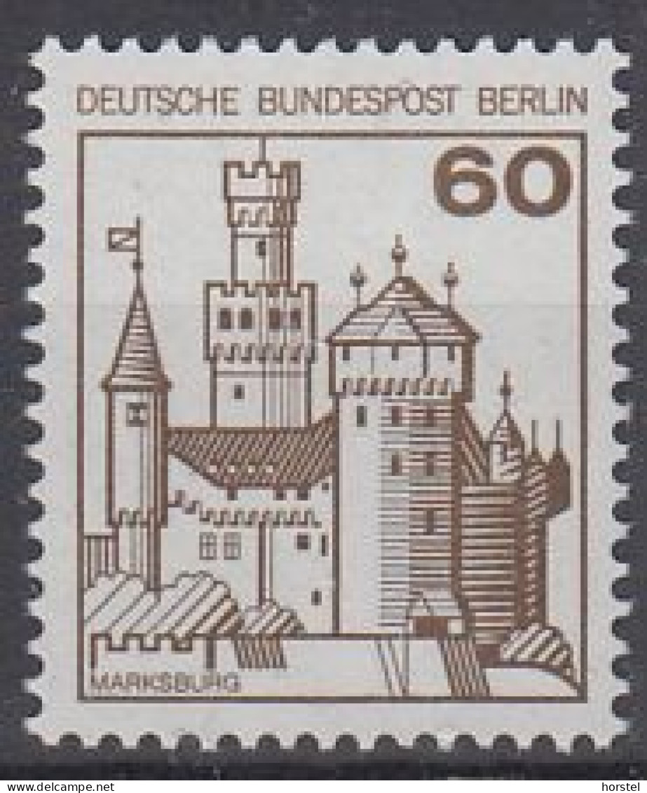 Berlin Mi.Nr.537A - Burgen Und Schlösser - Marksburg - Postfrisch - Ungebraucht