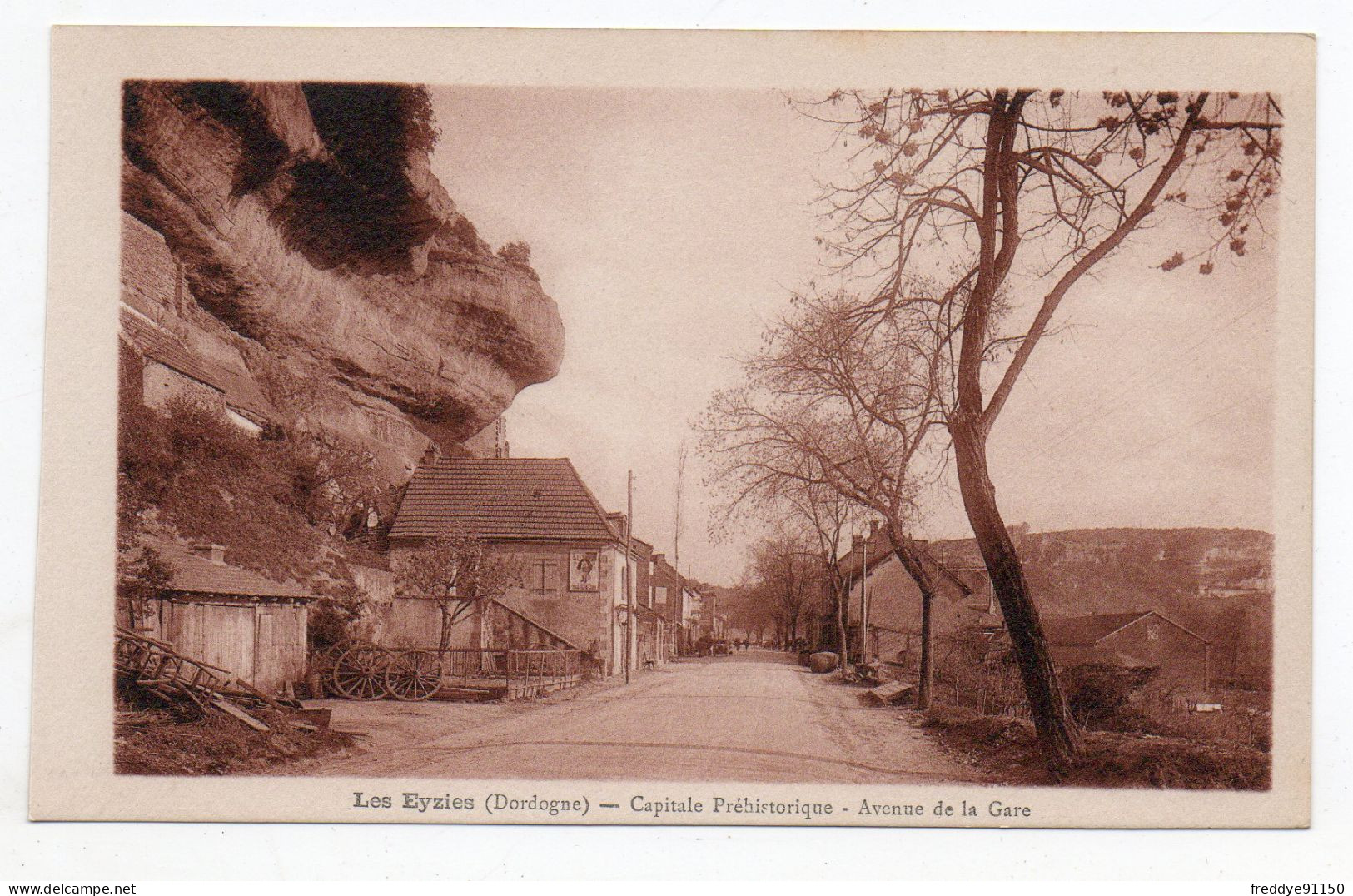 24 . Les Eyzies . Capitale Préhistorique . Avenue De La Gare - Les Eyzies