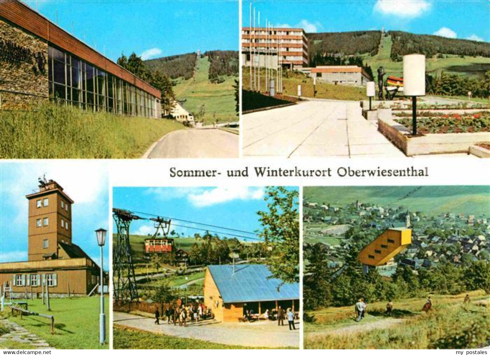 72630392 Oberwiesenthal Erzgebirge Erholungsheim IG Wismut Fichtelberg Wetterwar - Oberwiesenthal