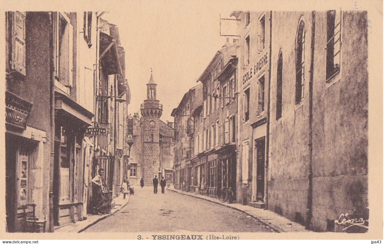 YSSINGEAUX Rue Colonel De Turenne Le Pensionnat St Pierre - Yssingeaux