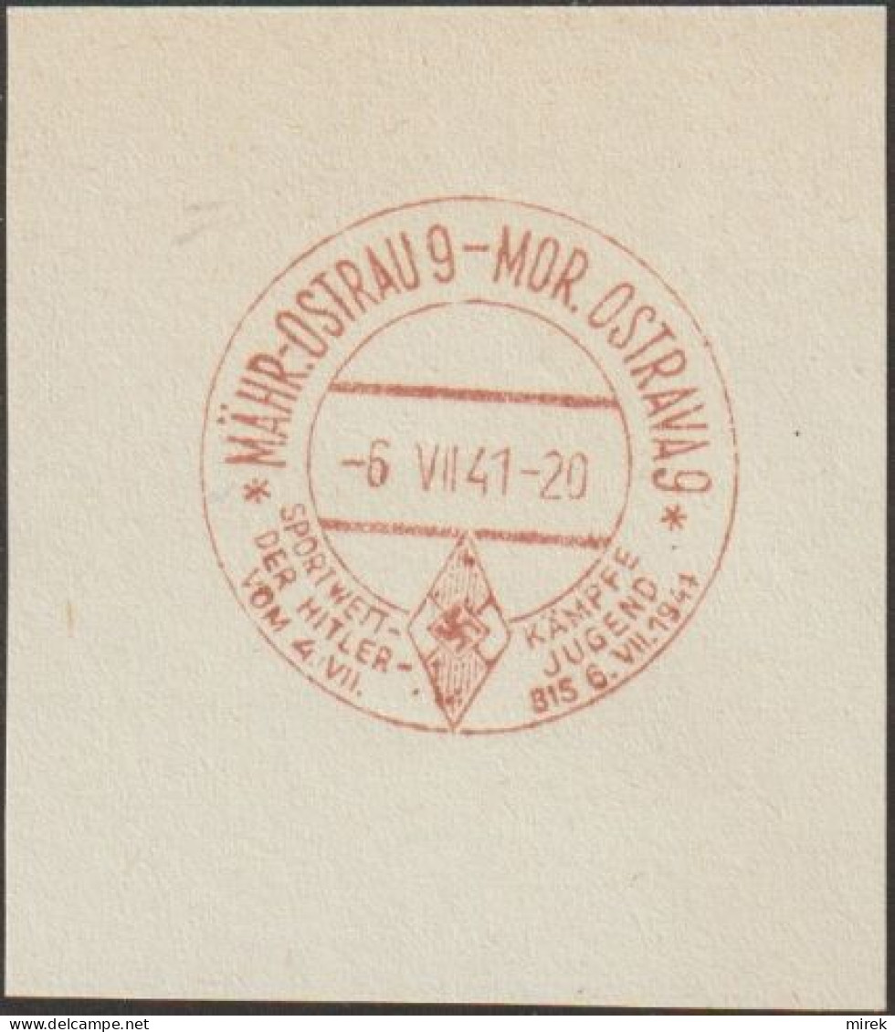 124/ Commemorative Stamp PR 55, Date 6.7.41 - Briefe U. Dokumente