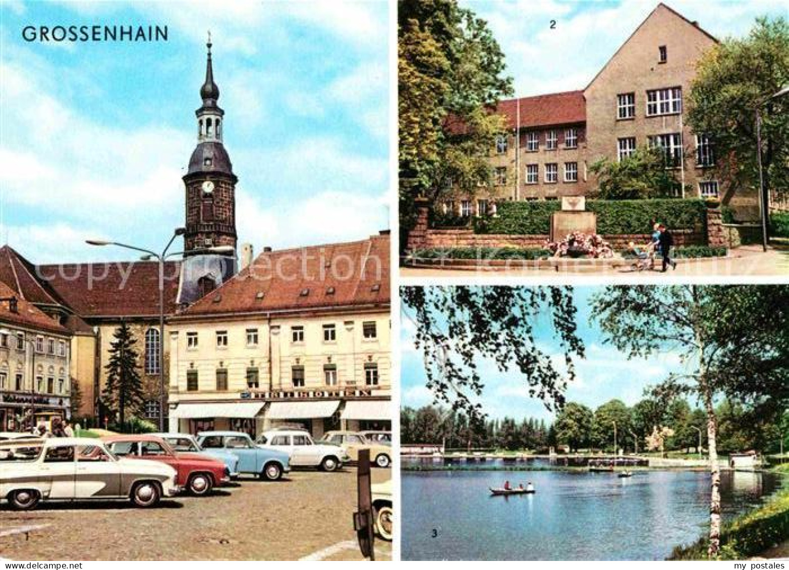 72630358 Grossenhain Sachsen Karl-Marx-Platz Gondelteich Grossenhain - Grossenhain