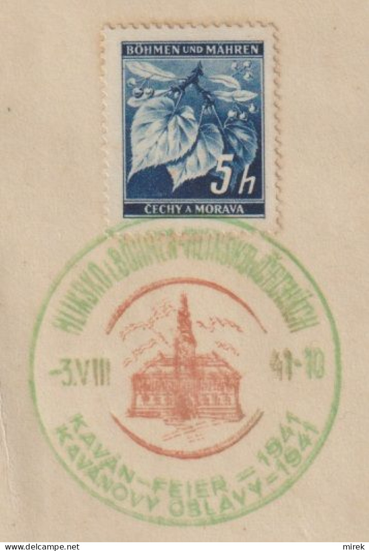 039/ Commemorative Stamp PR 56, Date 3.8.41 - Lettres & Documents