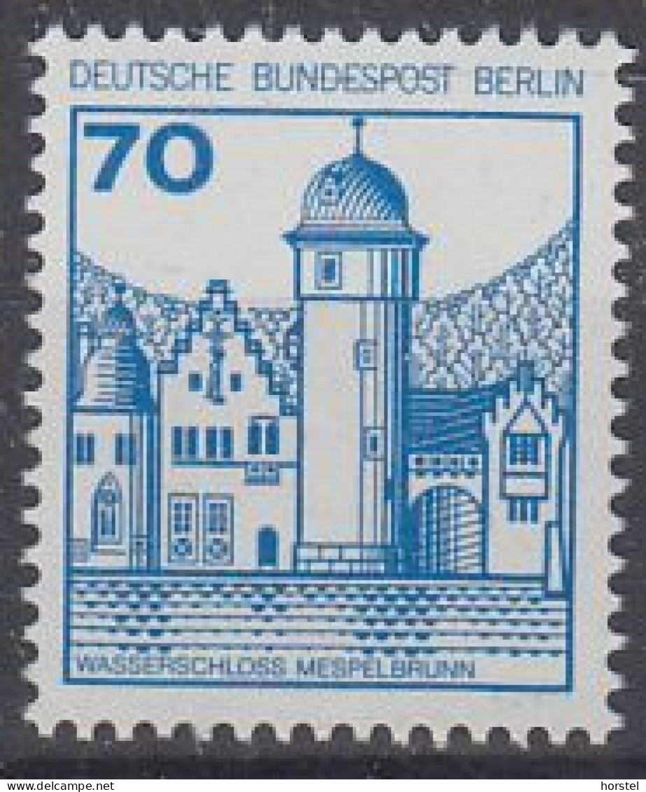 Berlin Mi.Nr.538A - Burgen Und Schlösser - Schloß Mespelbrunn - Postfrisch - Ungebraucht