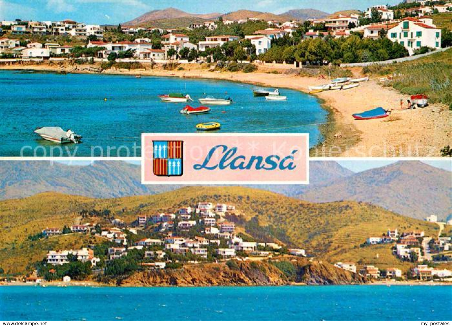 72630319 Llansa Fliegeraufnahme Strand Costa Brava - Autres & Non Classés