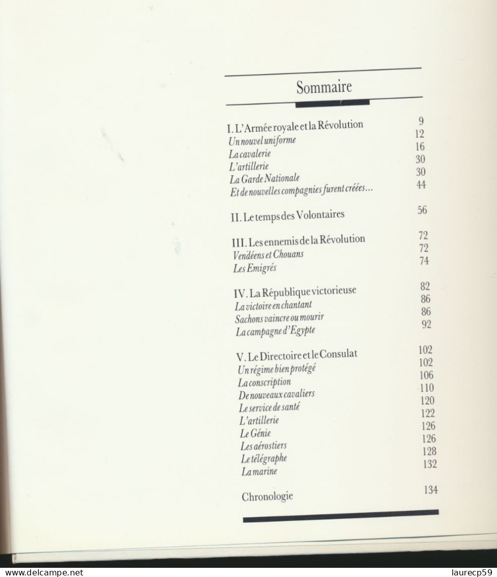 Livre  - Uniformes Et Armes - Les Soldats De La Révolution Française - Auteurs L.et Fred FUNCKEN - édition CASTERMAN - Historia