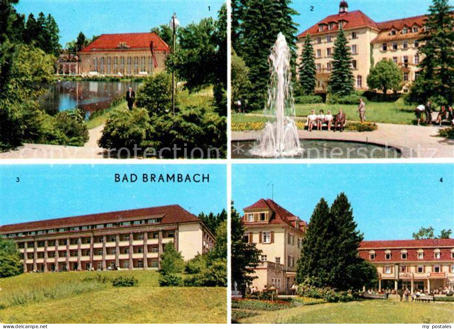 72630218 Bad Brambach Festhalle Joliot Curie Haus Vogtlandhaus Bad Brambach - Bad Brambach