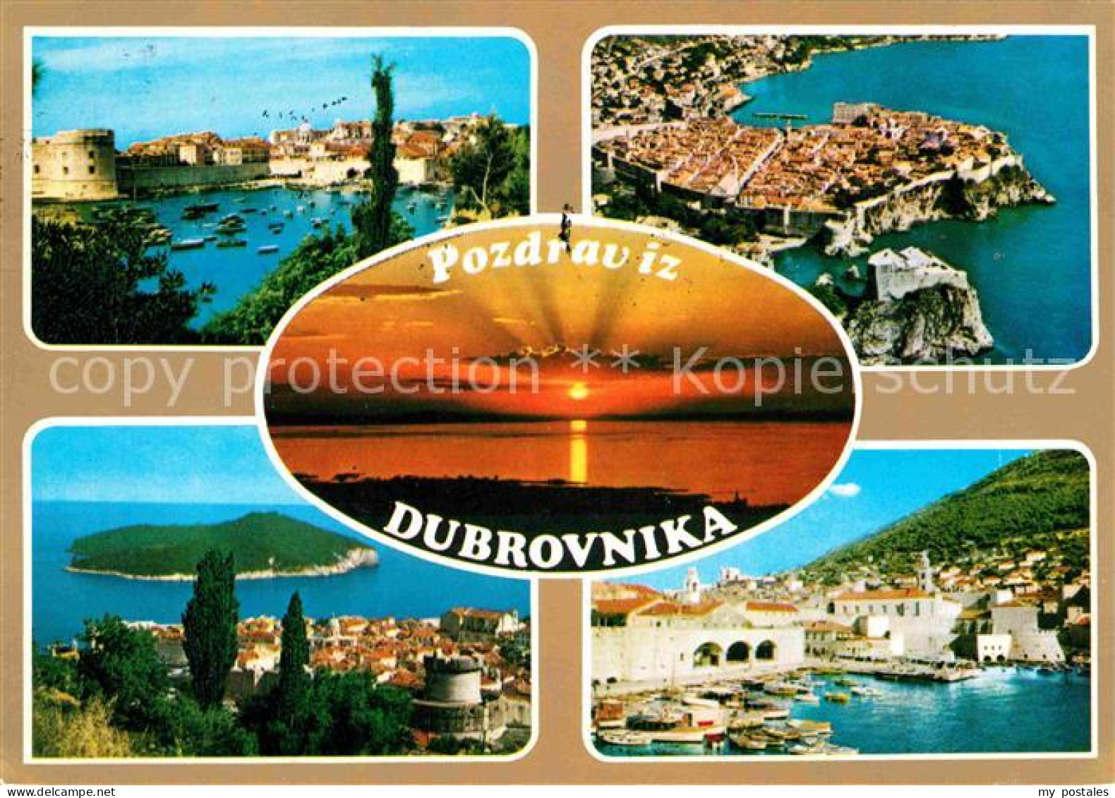 72630206 Dubrovnik Ragusa Fliegeraufnahme Croatia - Croatie