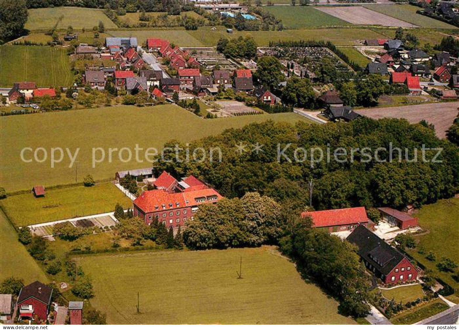 72630152 Alstaette Fliegeraufnahme Altenerholungsheim  Ahaus - Ahaus