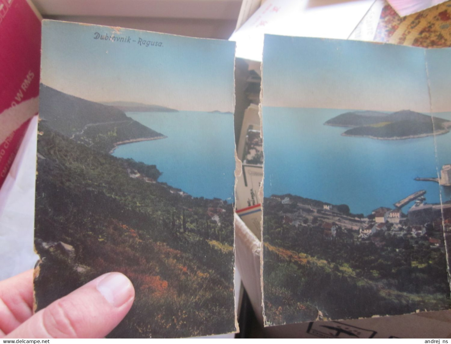 Dubrovnik Ultra Big Postcards Bad Condition - Croatie