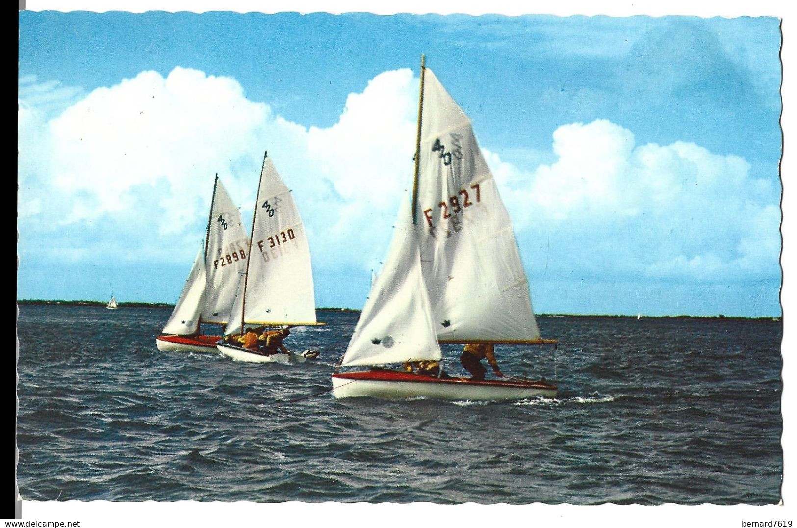 Bateau -   Les Voiliers - Edition Berjaud  Bordeaux - Segelboote