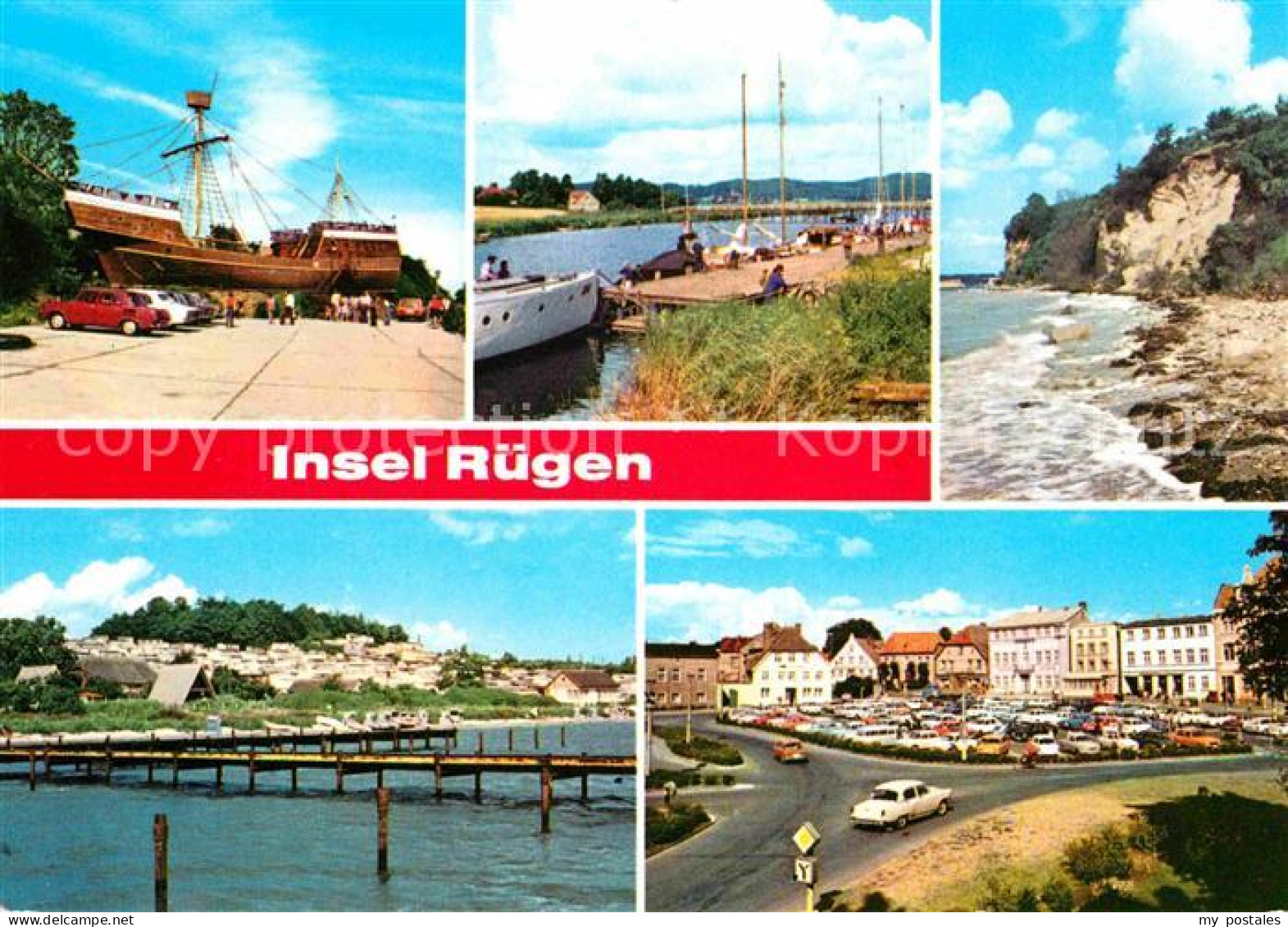 72629353 Ruegen Sassnitz Piratenschiff Sellin Segelhafen Steilufer Putbus Zeltpl - Other & Unclassified