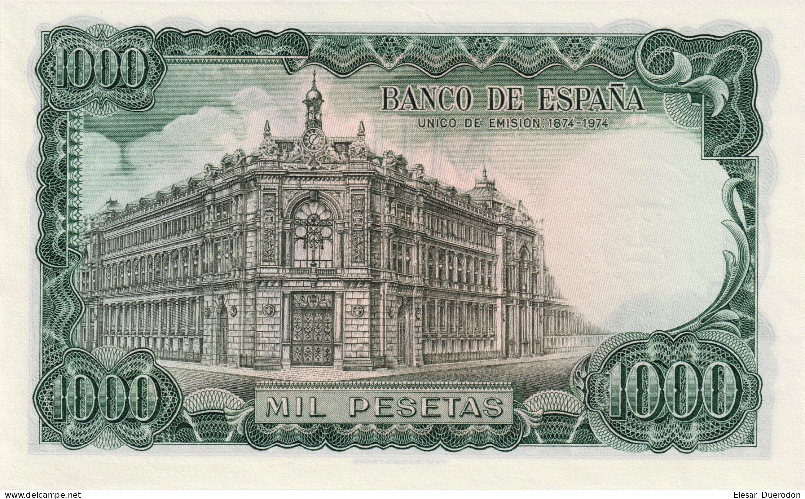 Un Billete De 1000 Pesetas De 1971. S/C-SC—. - 1000 Peseten