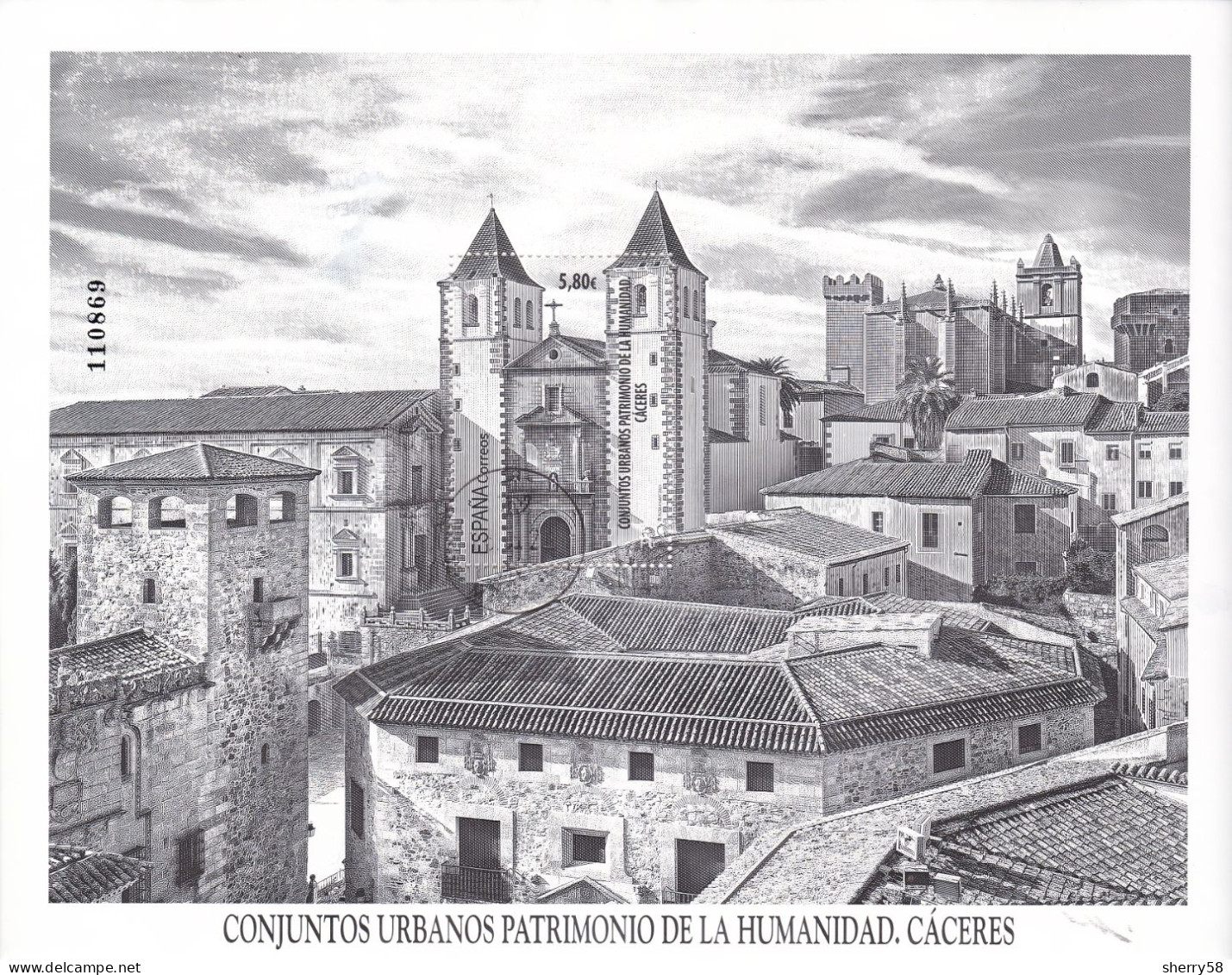 2021-ED. 5520 H.B.- Conjuntos Urbanos Patrimonio De La Humanidad. Cáceres - USADO - Gebraucht