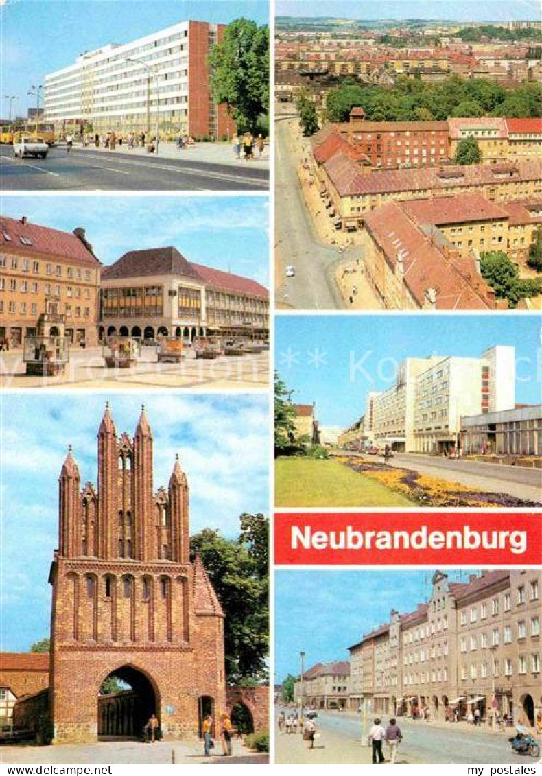 72629303 Neubrandenburg Rat Des Bezirks Centrum Warenhaus Friedlaender Tor Hotel - Neubrandenburg