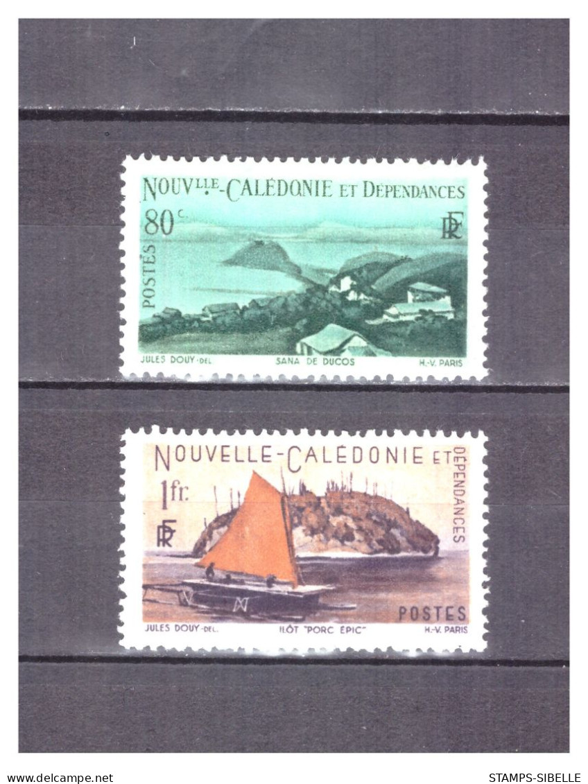 NOUVELLE  CALEDONIE . N ° 264 / 265  .  2   VALEURS   .  NEUVES   * . SUPERBE . - Ungebraucht