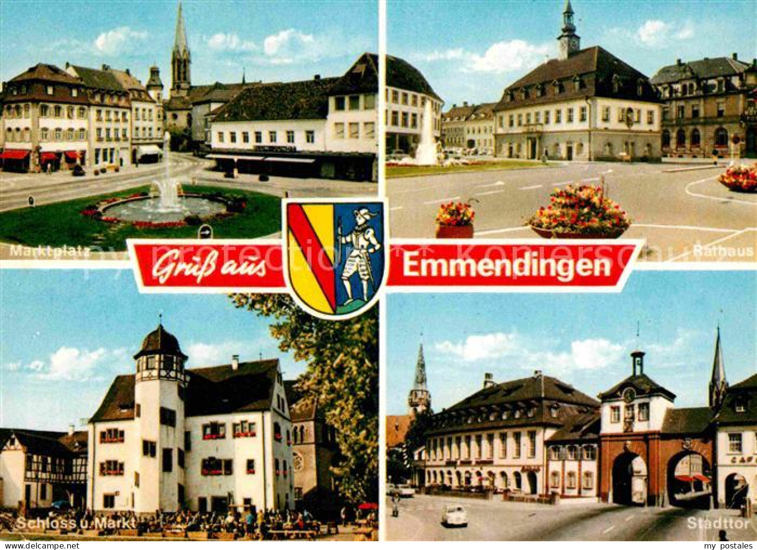 72629265 Emmendingen Marktplatz Rathaus Schloss Stadttor Emmendingen - Emmendingen