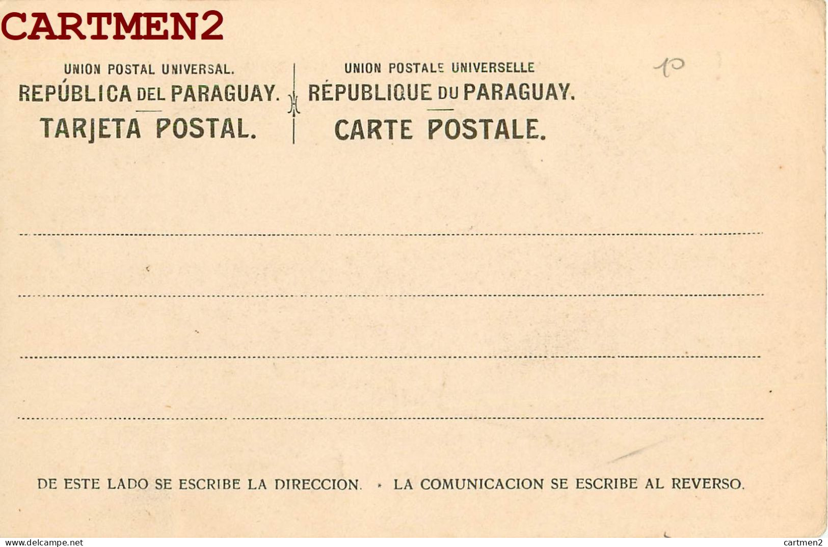 PARAGUAY RANCHO YERBATERO 1900 - Paraguay