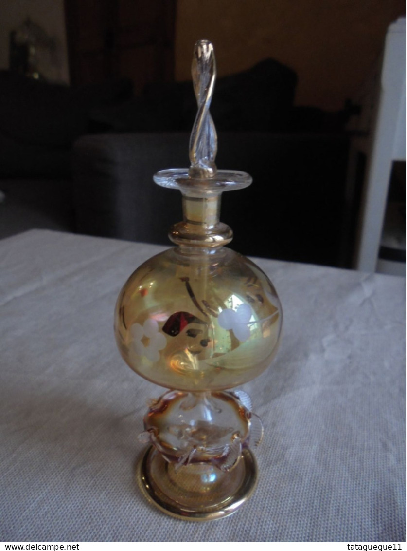 Ancien - Fiole à Parfum En Verre Soufflé - Glass & Crystal