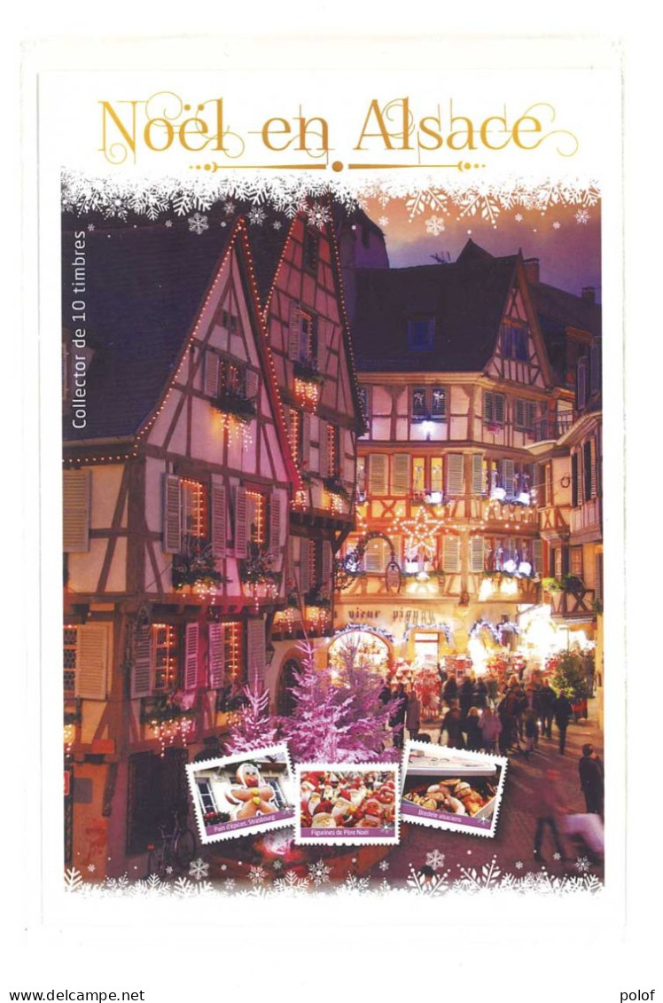 COLLECTOR - Noël En Alsace  - 10 Timbres à Valeur Permanente -  Sous Blister (C 168) - Collectors