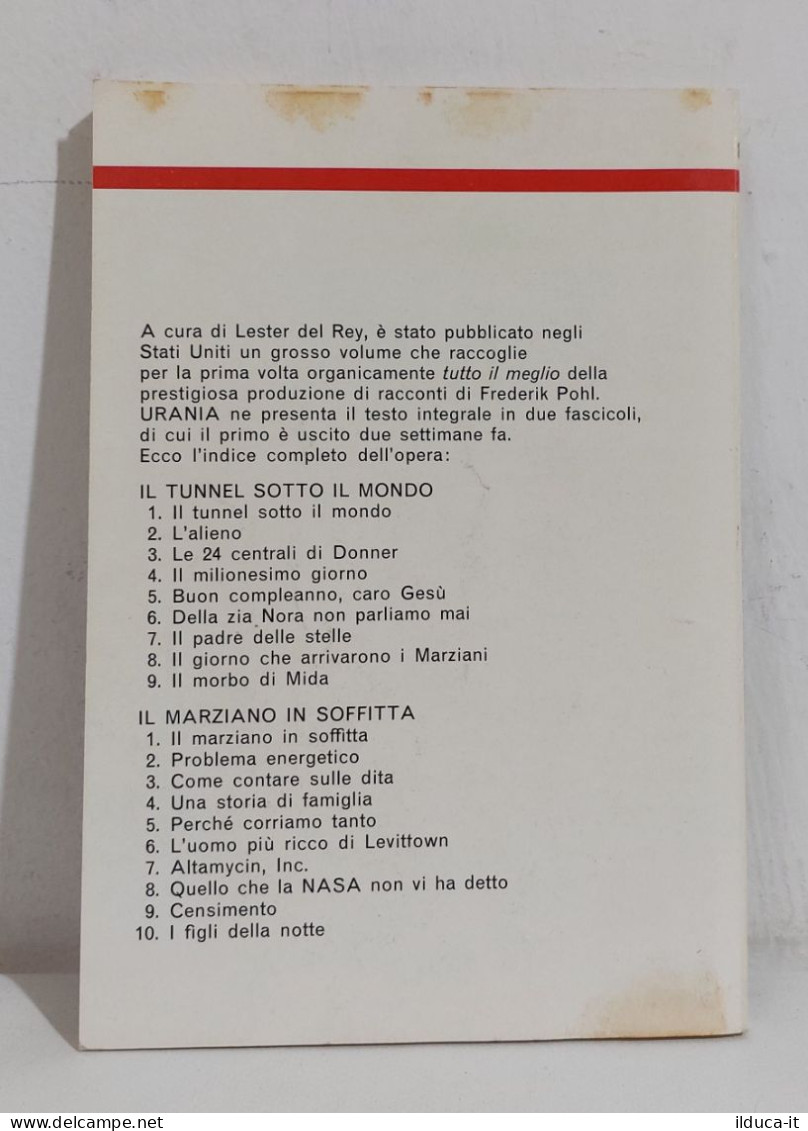 68723 Urania N. 804 1979 - Frederik Pohl - Il Marziano In Soffitta - Mondadori - Science Fiction Et Fantaisie