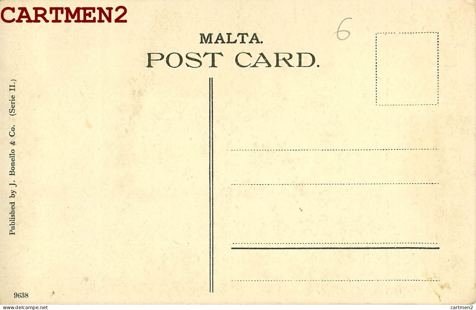 MALTA MALTESE FALDETTA MALTE J. BONELLO - Malte