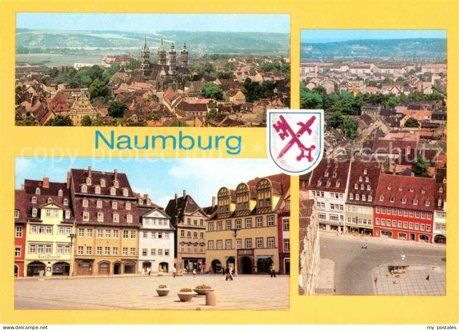 72628615 Naumburg Saale Teilansichten Wilhelm Pieck Platz Naumburg - Naumburg (Saale)