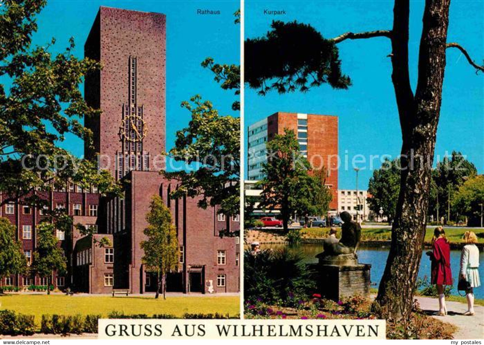 72628597 Wilhelmshaven Rathaus Kurpark Wilhelmshaven - Wilhelmshaven