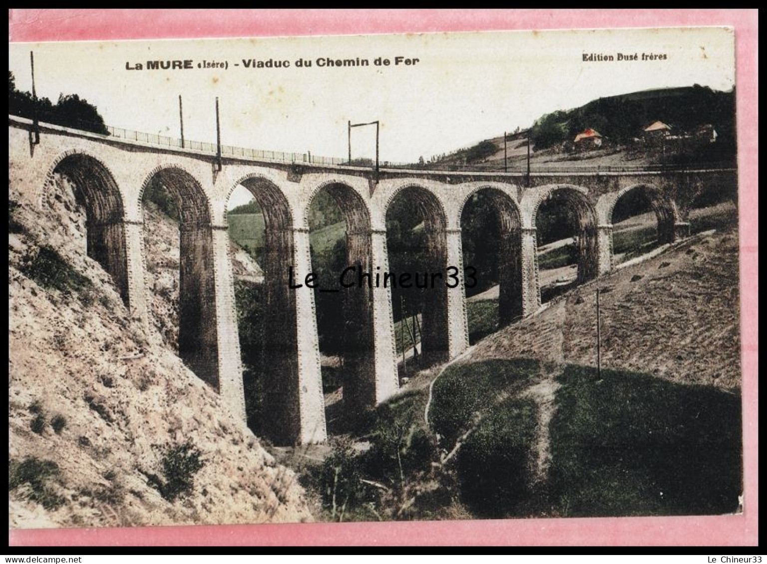 38 - LA MURE --- Viaduc Du Chemin De Fer - La Mure