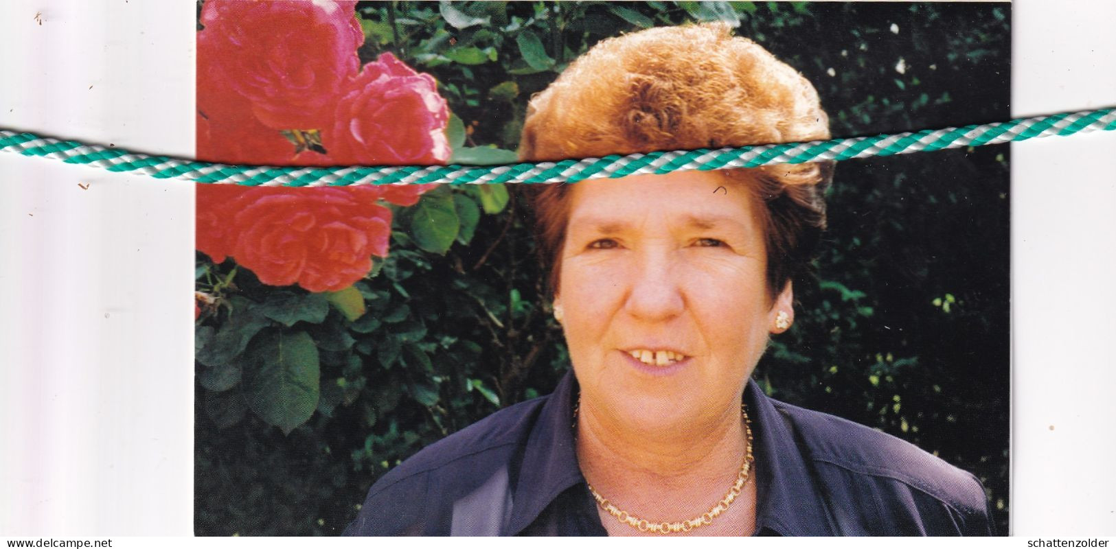 Maria Van Ammel-Delbaen, Turnhout 1946, 2004. - Décès