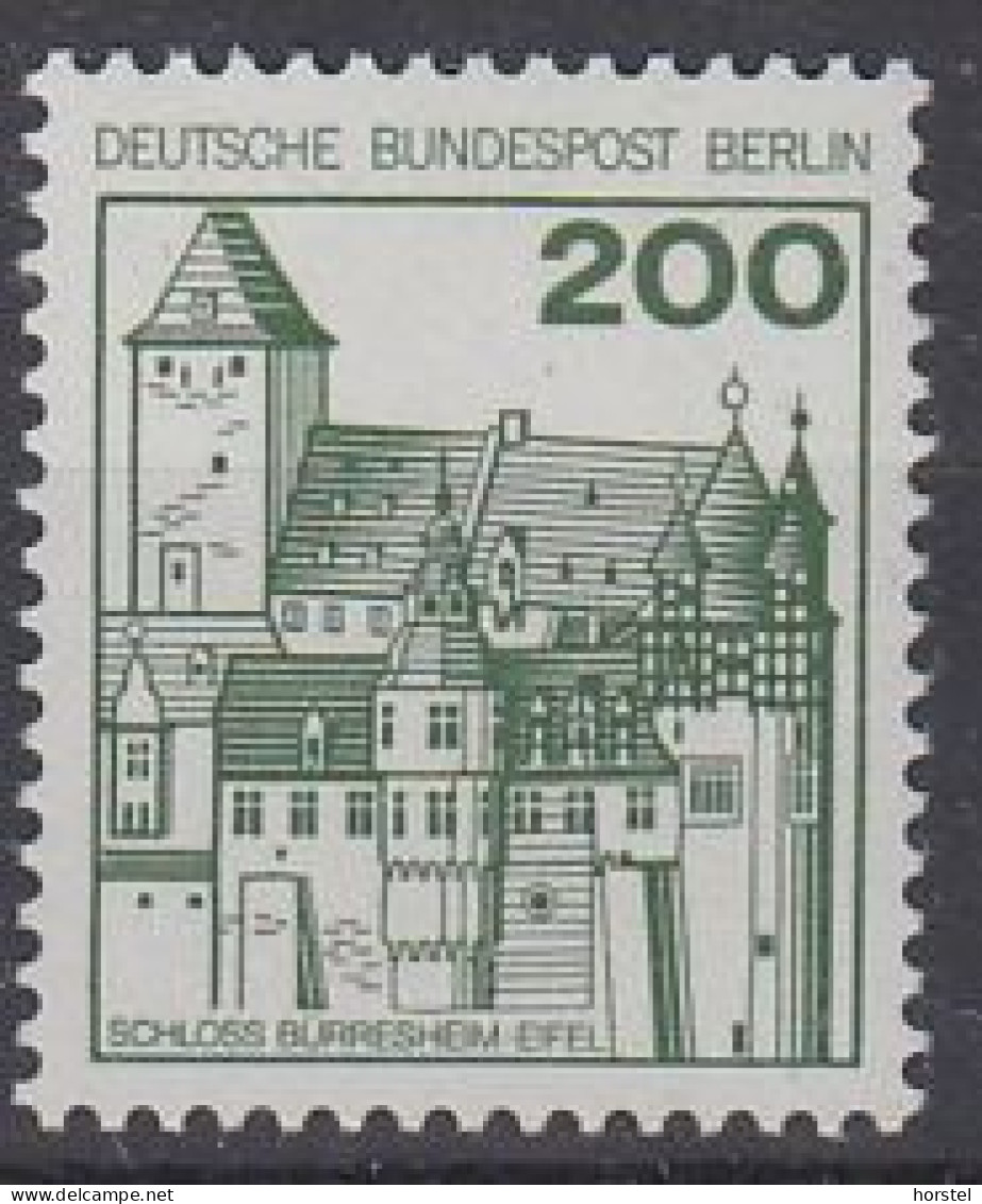 Berlin Mi.Nr.540A - Burgen Und Schlösser - Schloß Bürresheim - Postfrisch - Ungebraucht